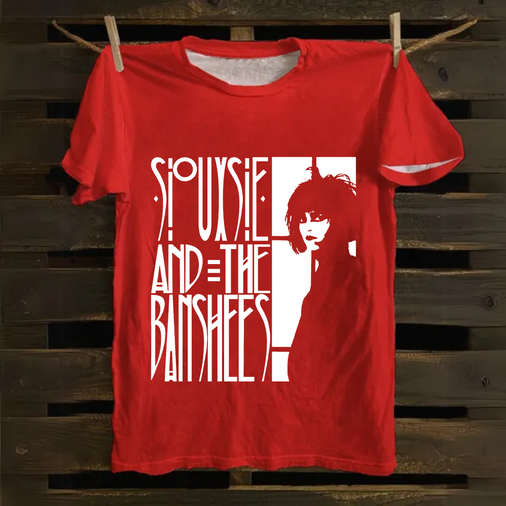 Unisex Vintage Siouxsie and the Banshees cotton T-Shirt