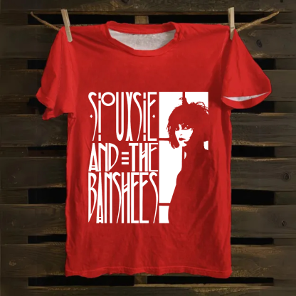 Unisex Vintage Siouxsie and the Banshees cotton T-Shirt