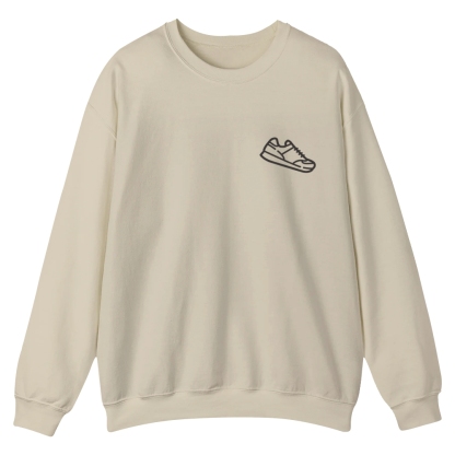 Addcustom Runner Casual Crewneck Sweatshirt