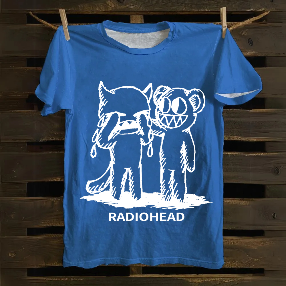 Unisex  Cotton  Radiohead T-Shirt