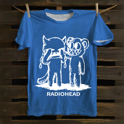 Unisex  Cotton  Radiohead T-Shirt