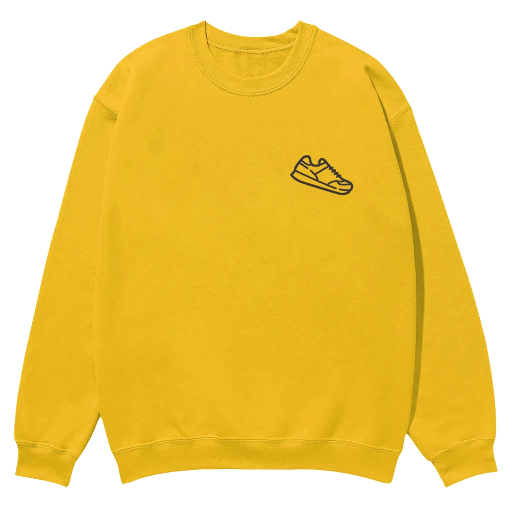 Addcustom Runner Casual Crewneck Sweatshirt