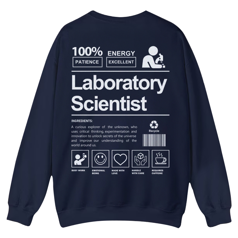 Laboratory Scientist Casual Crewneck Sweatshirt