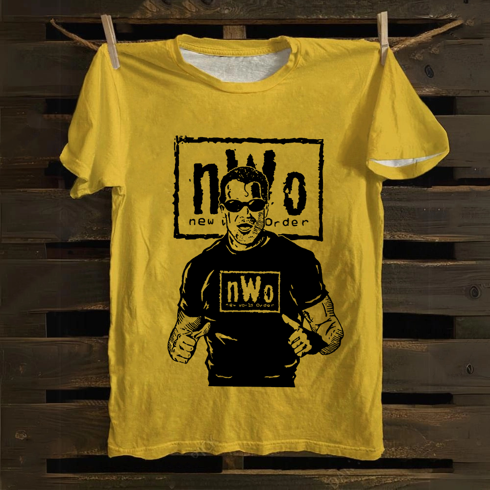 Wrestling New World Order WWE  cotton T-Shirt