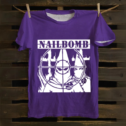 Nailbomb Band Klan Hunter Vintage Cotton T-Shirt