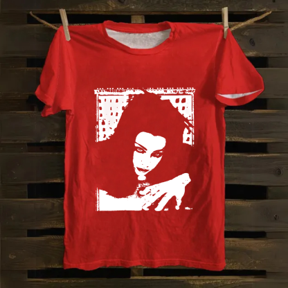 Unisex Vintage Amy Lee Singer Cotton T-Shirt