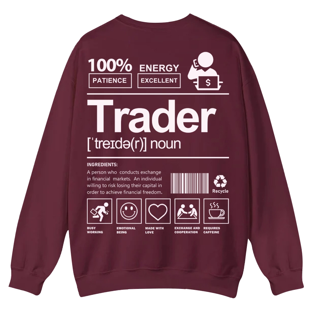 Trader Casual Crewneck Sweatshirt
