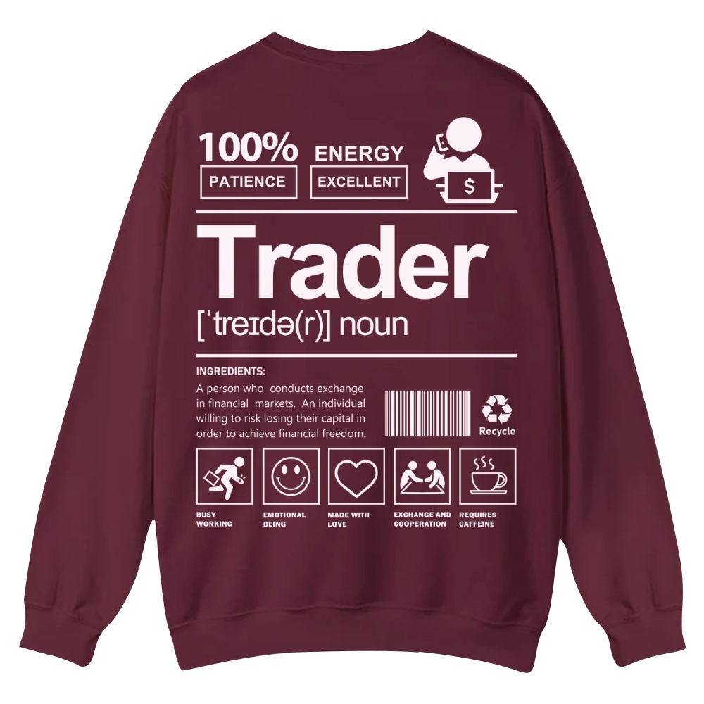 Trader Casual Crewneck Sweatshirt