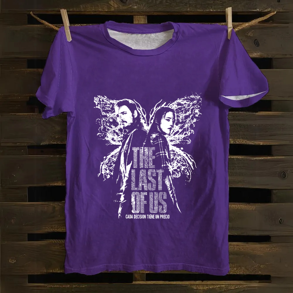 Unisex Vintage The Last of Us TV Series  Cotton T-Shirt
