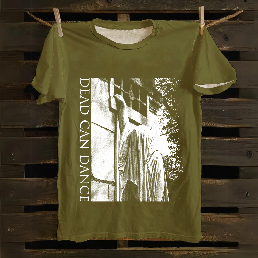 Unisex Vintage Dead Can Dance Band Vintage Cotton T-Shirt