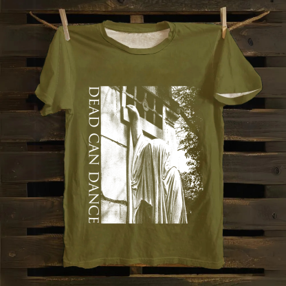 Unisex Vintage Dead Can Dance Band Vintage Cotton T-Shirt