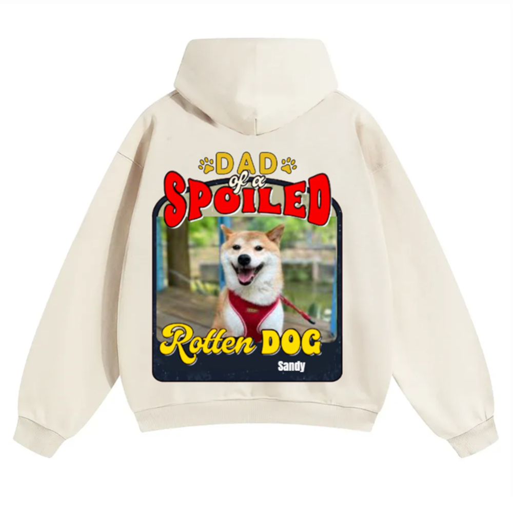 Spoiled Rotten Dog Named - Personalized Custom Unisex Hoodie