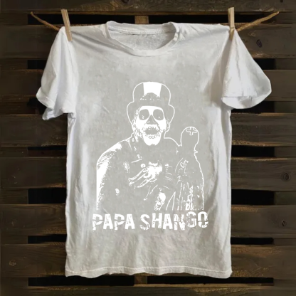 Unisex Vintage Papa Shango Wrestler  Wrestling Cotton T-Shirt