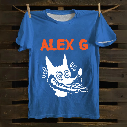 Unisex Vintage Alex G Musician Cotton T-Shirt