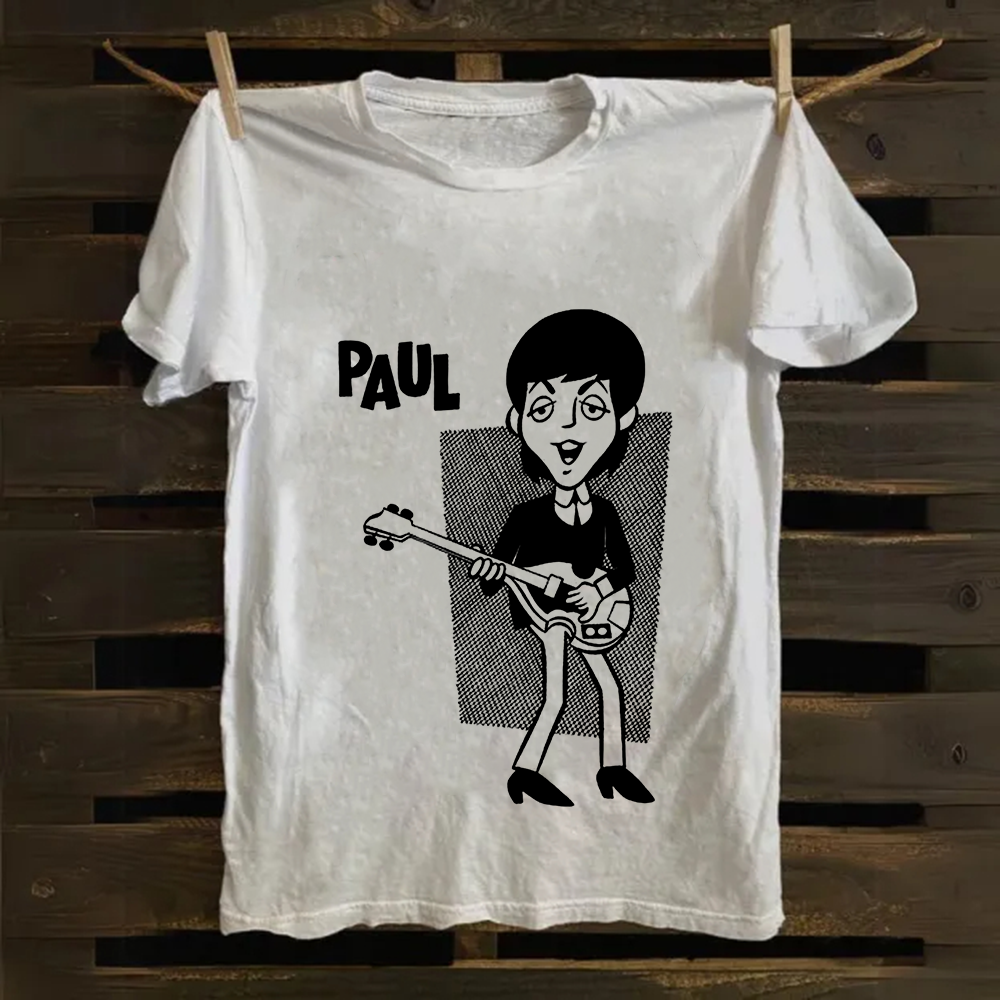 Paul McCartney Musicians Cotton T-Shirt