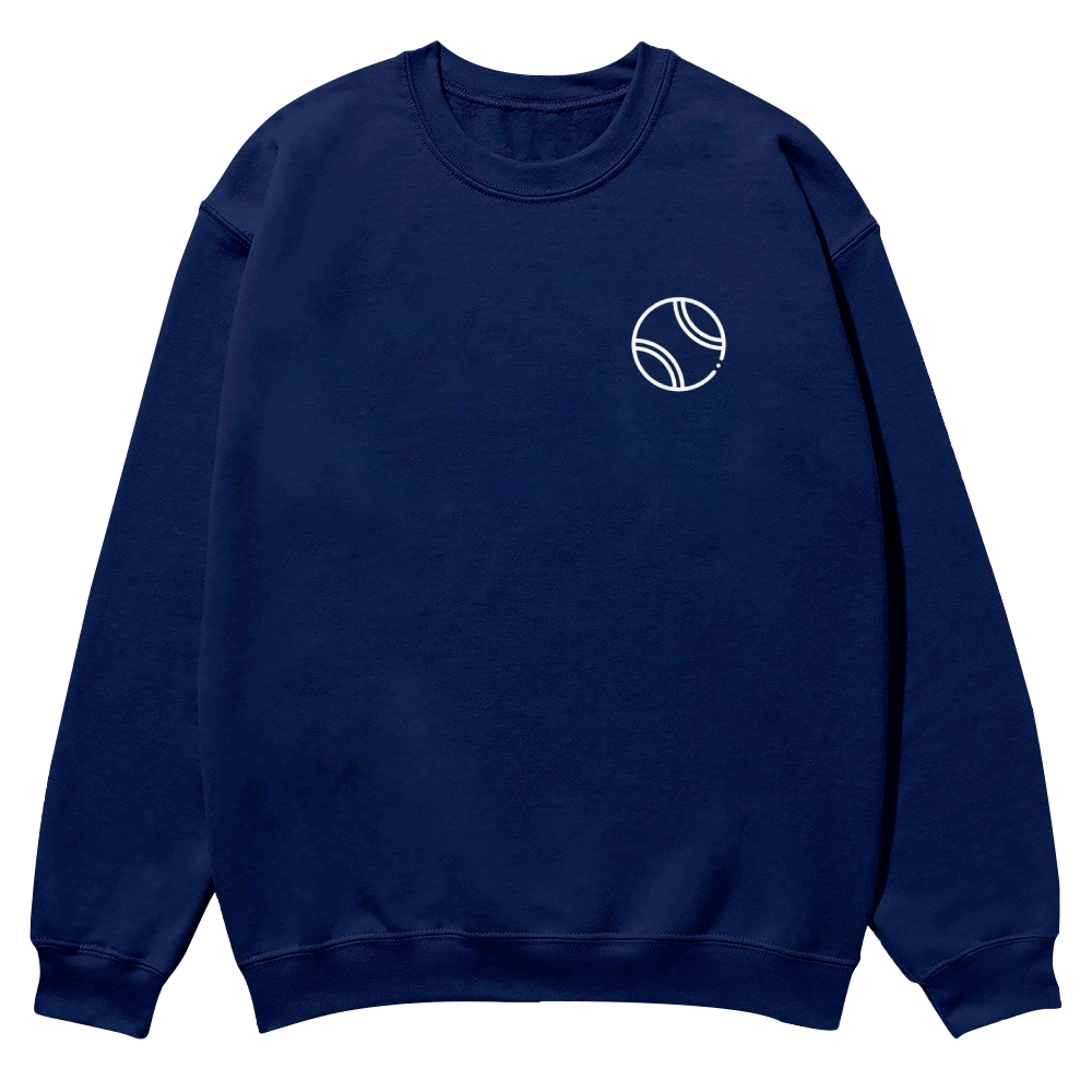 Padel Player Casual Crewneck Sweatshirt wearishow