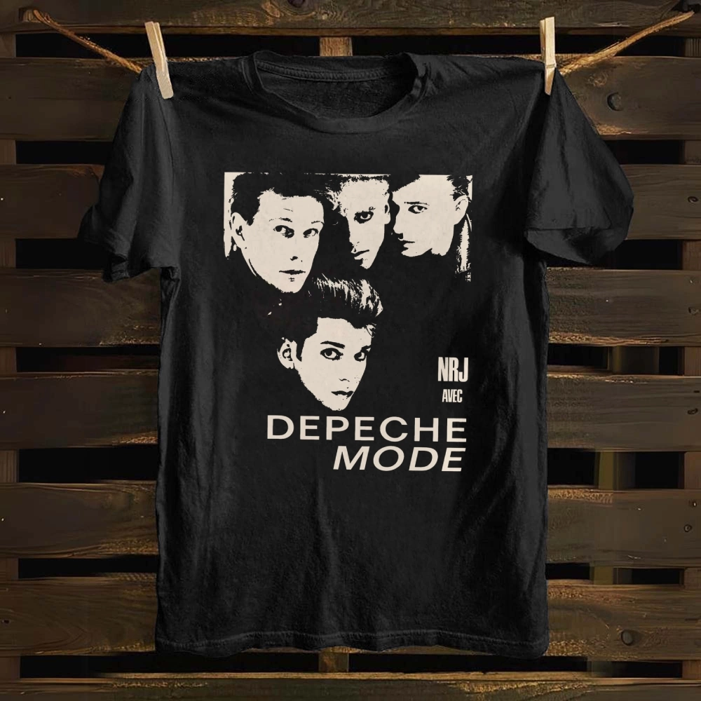  Unisex cotton Depeche Mode Band T-shirt