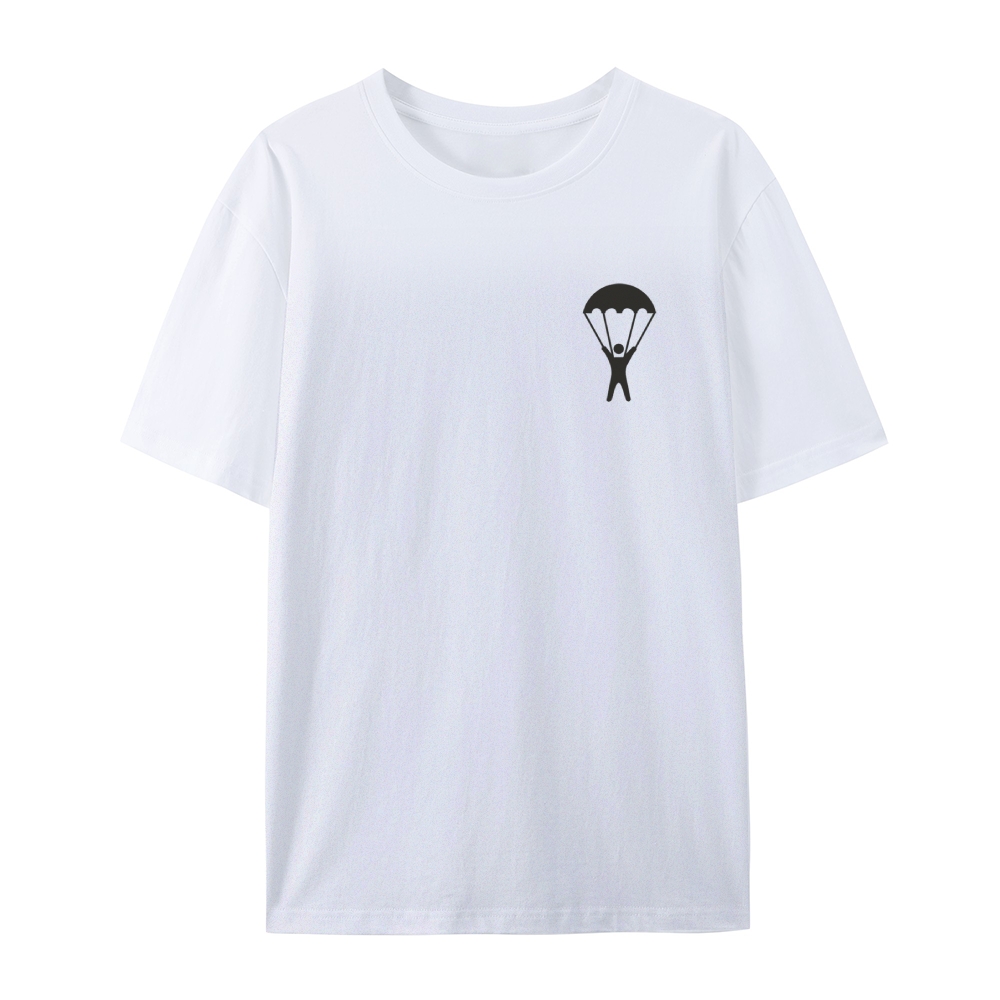 Skydiver Addcustom Casual Short Sleeve T-Shirt wearishow