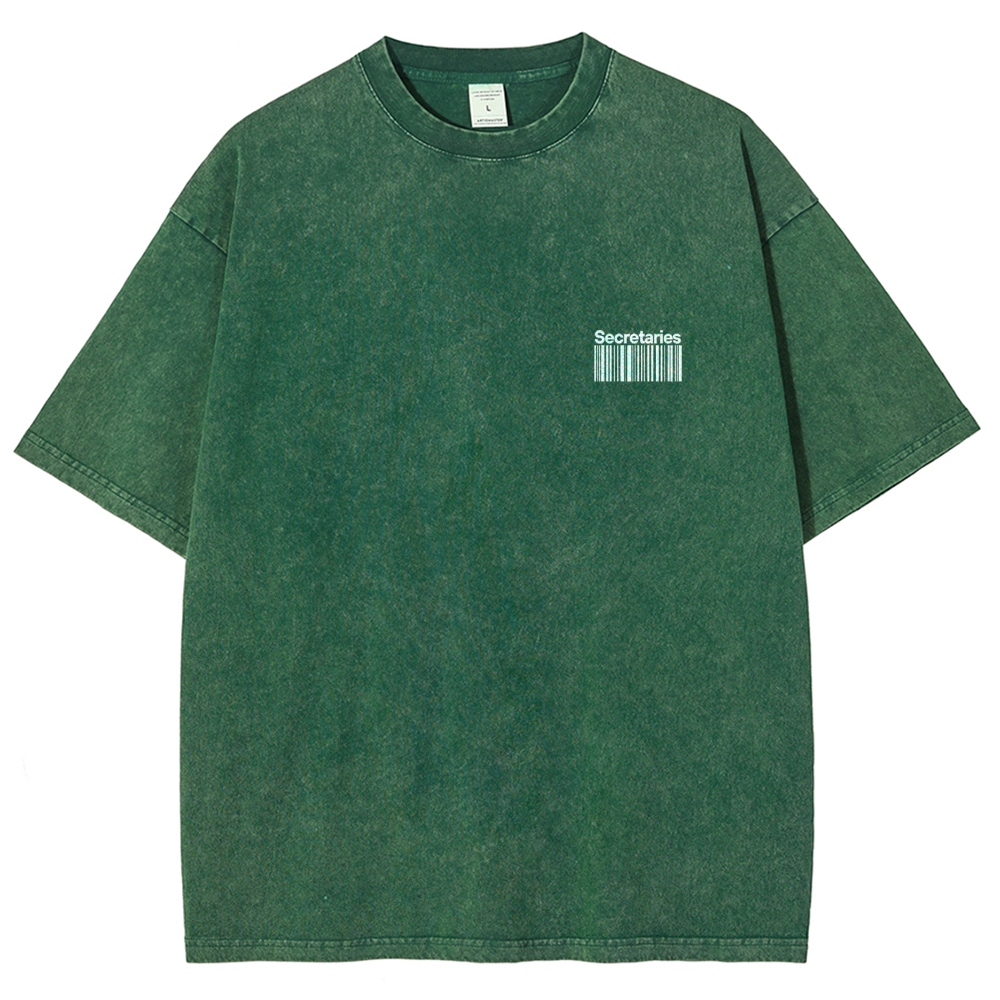 Secretaries Unisex Fit Washed T-Shirt