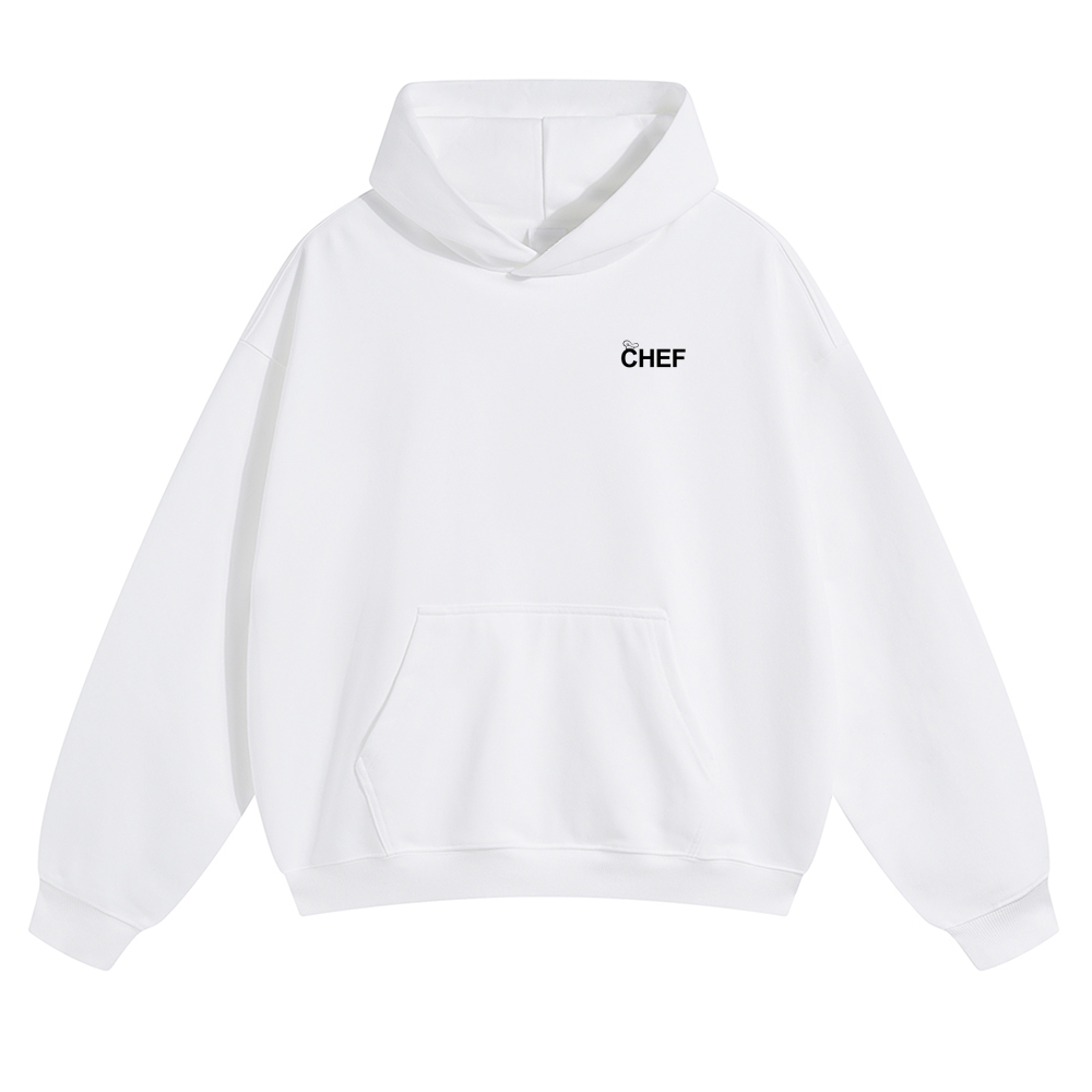 Chef Addcustom QR Code Solid Color Hoodie