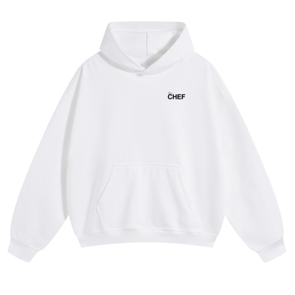 Chef Addcustom QR Code Solid Color Hoodie