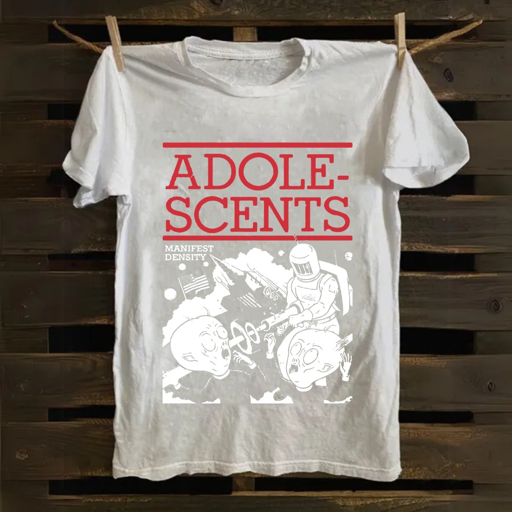 Unisex Vintage  Adolescents Band Cotton T-Shirt