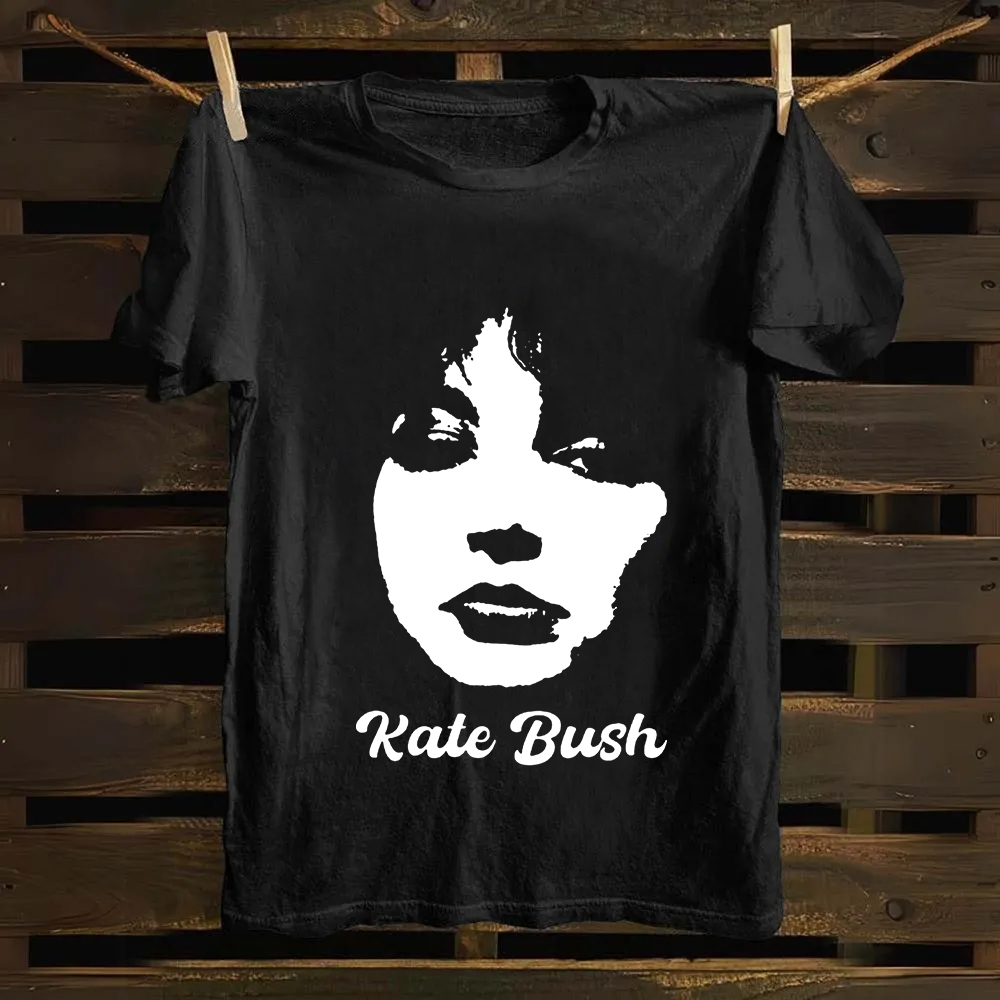 Unisex Vintage Kate Bush Singer Vintage Cotton T-Shirt