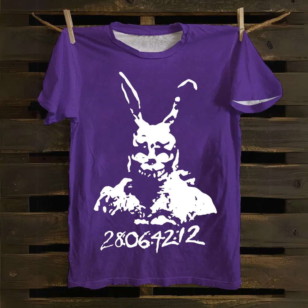 Donnie Darko 28 06 42 12 Frank Bunny Rabbit Cotton T-Shirt