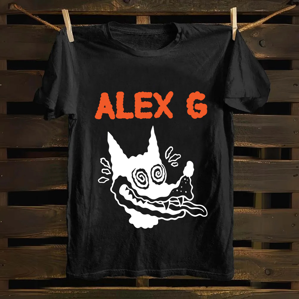 Unisex Vintage Alex G Musician Cotton T-Shirt