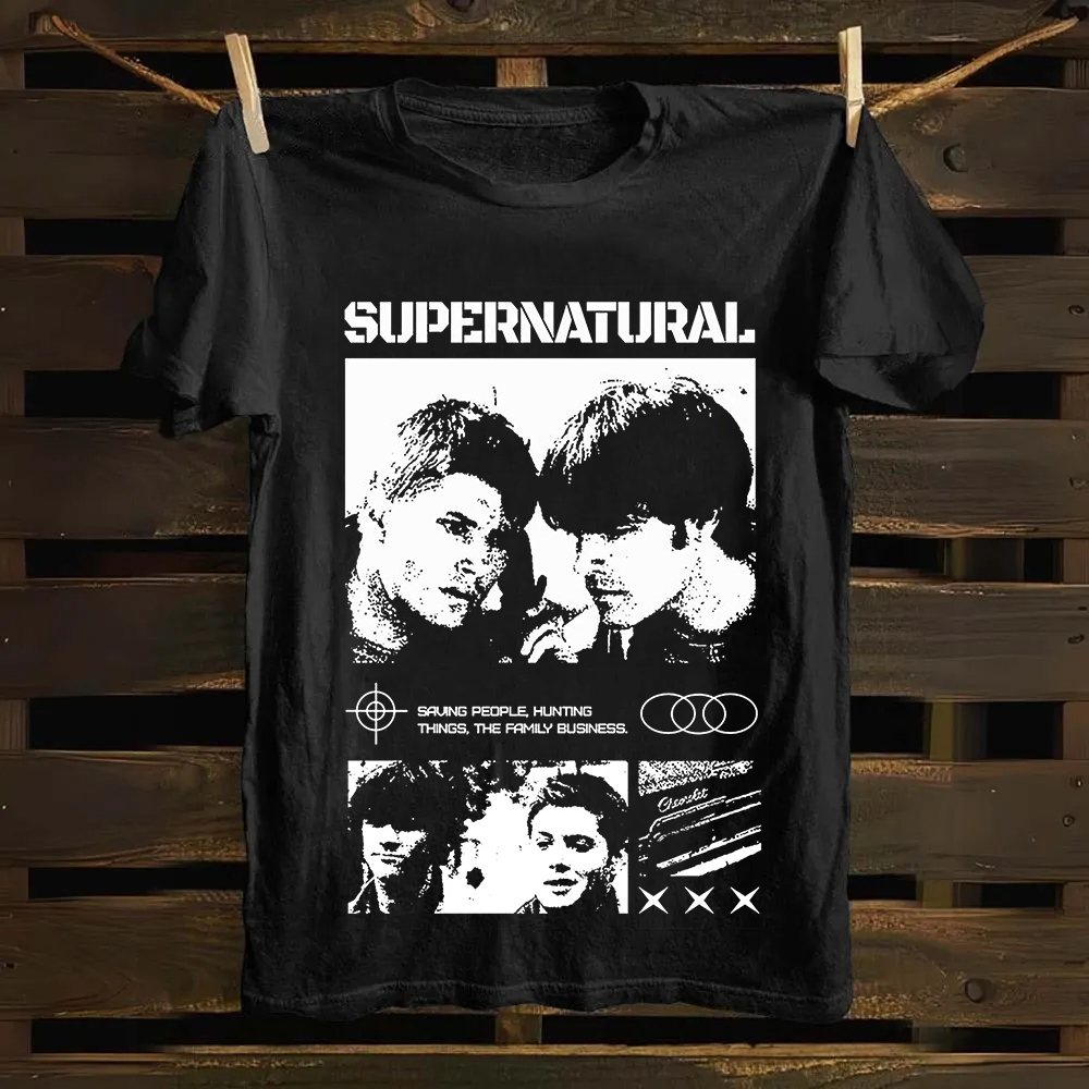Supernatural TV Series Cotton T-Shirt