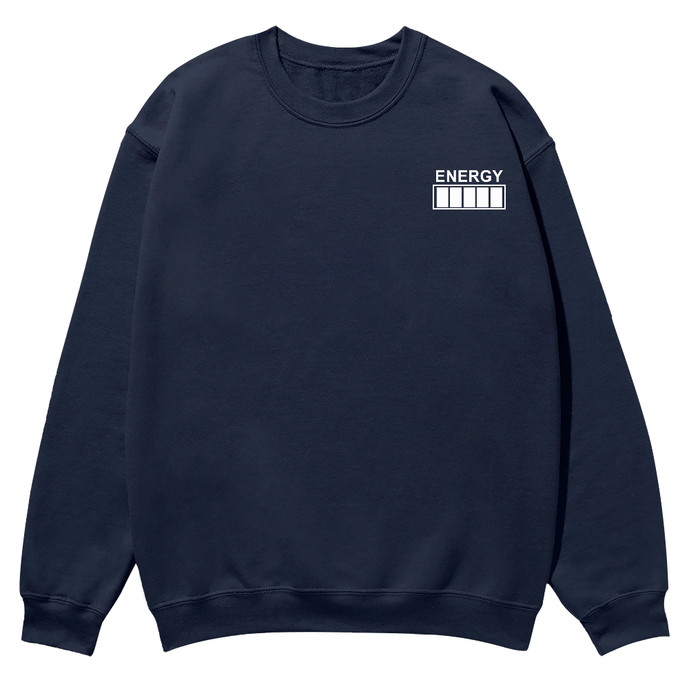 QR Code Customized Unisex Crew Sweatshirt