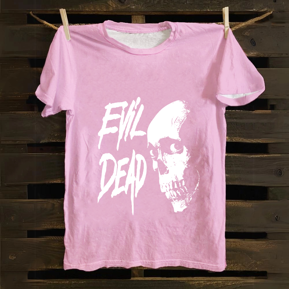 Unisex VintageEvil Dead cotton T-Shirt