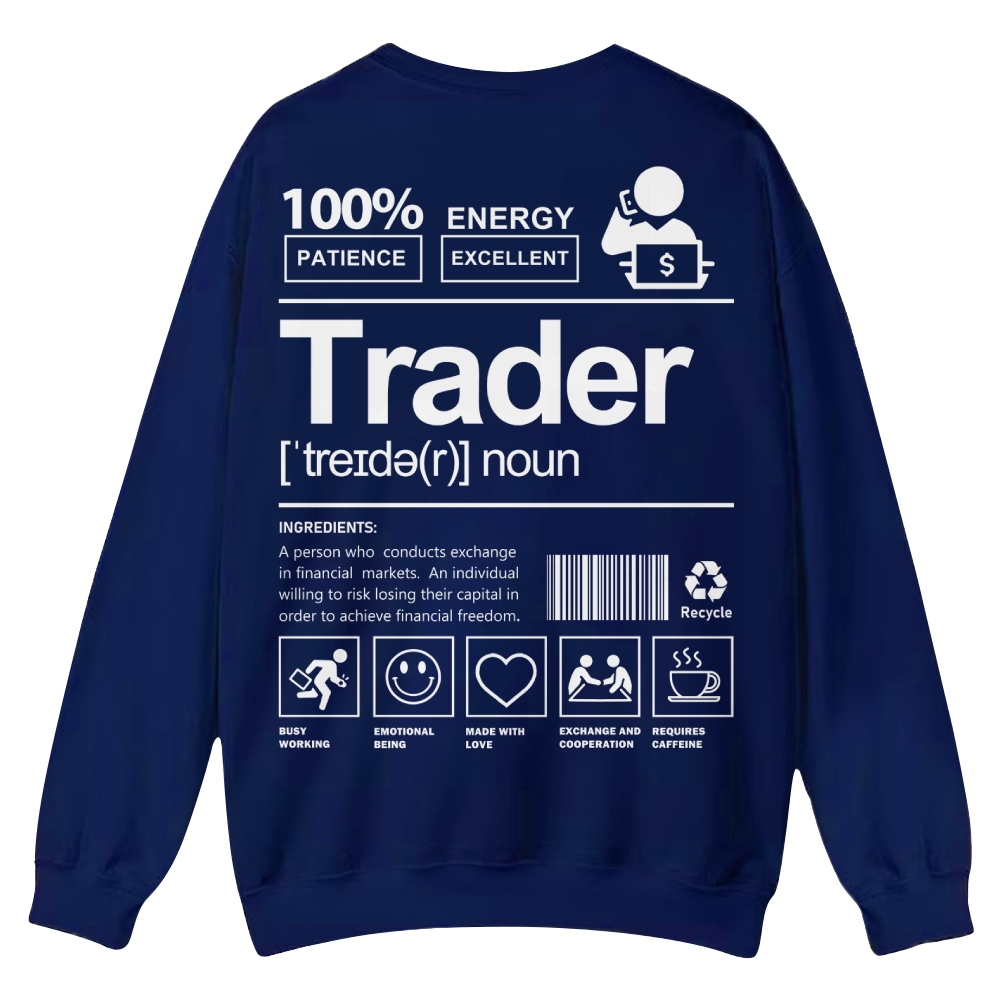 Trader Casual Crewneck Sweatshirt