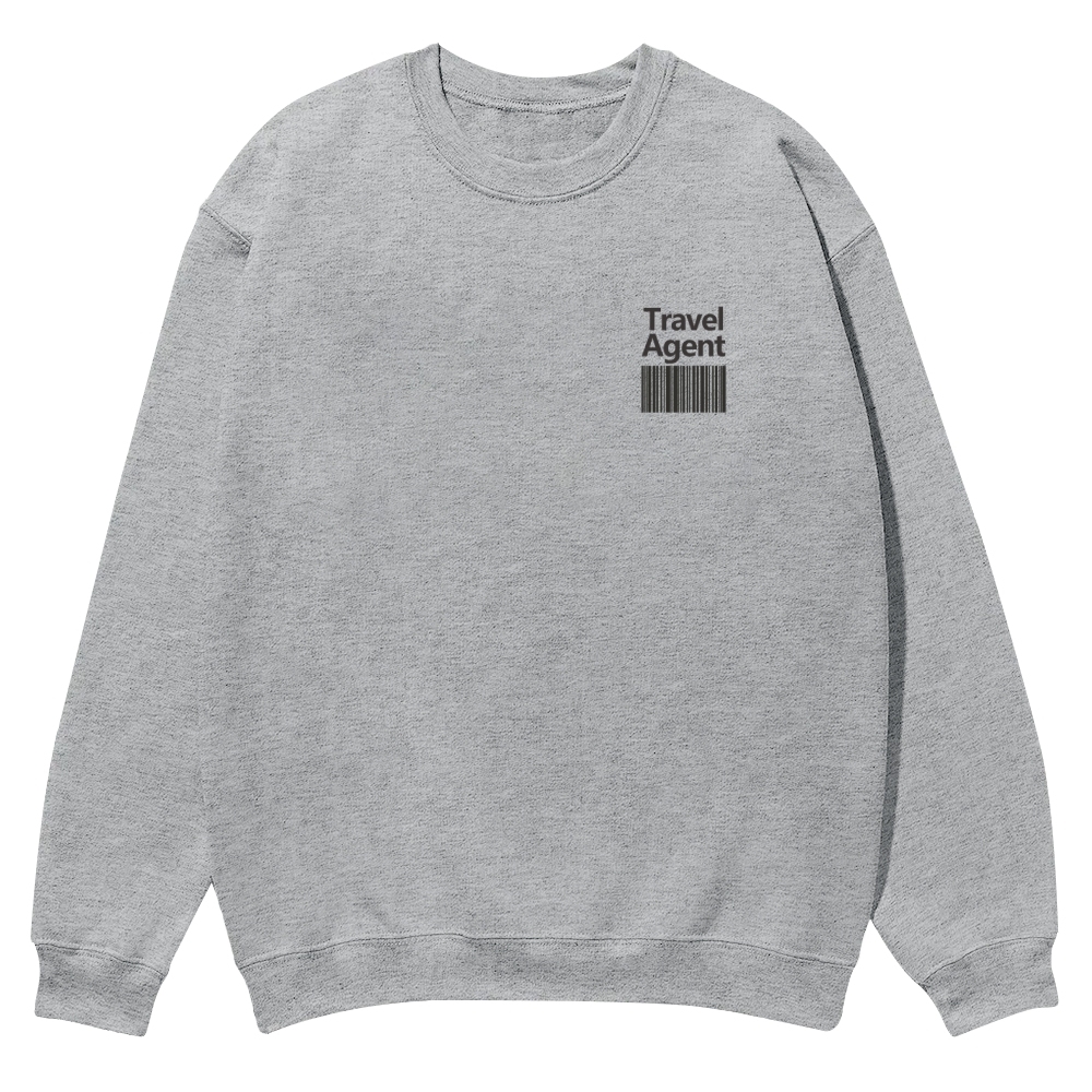 Travel Agent Casual Crewneck Sweatshirt