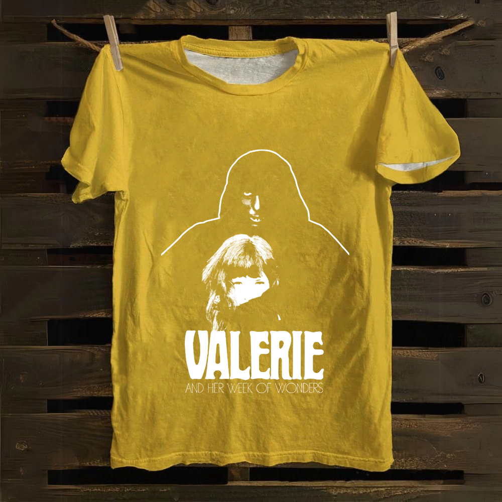 Unisex Vintage Valerie And Her Week Of Wonders Movie Cotton T-Shirt