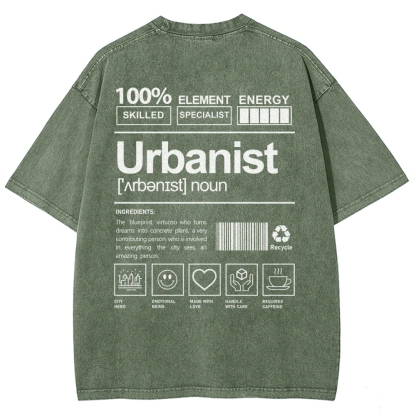 Urbanist Unisex Fit Washed T-Shirt