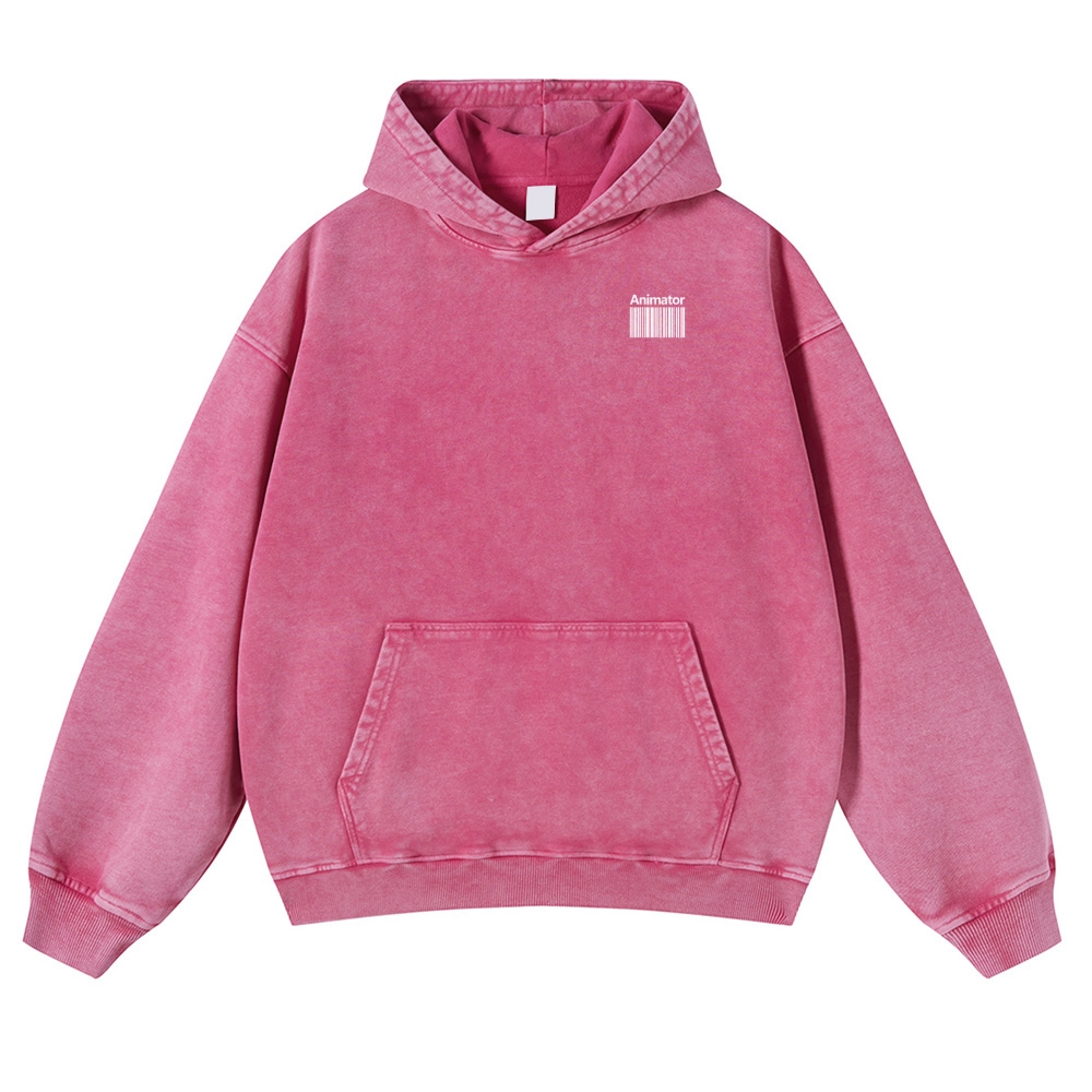 Animator Casual Washed Hoodie
