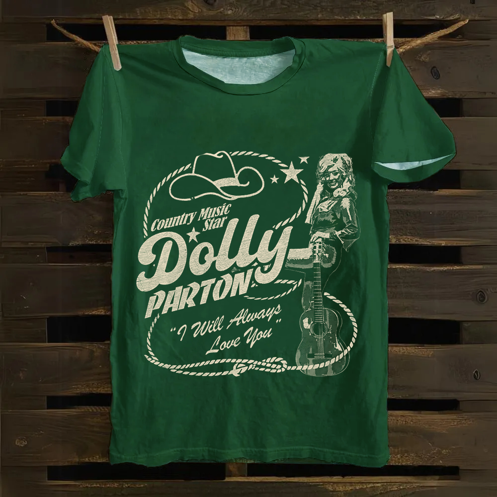 Dolly Parton Singer Cotton T-Shirt