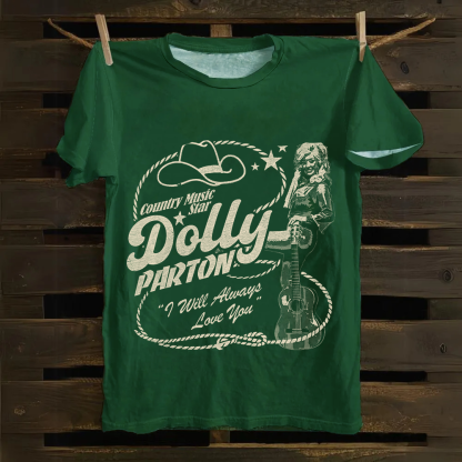 Dolly Parton Singer Cotton T-Shirt