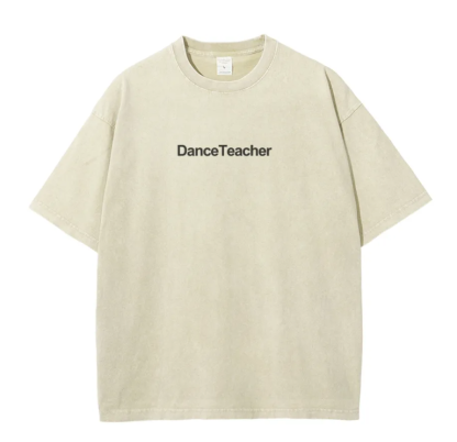 Dance Teacher Unisex Fit Washed T-Shirt wearishow