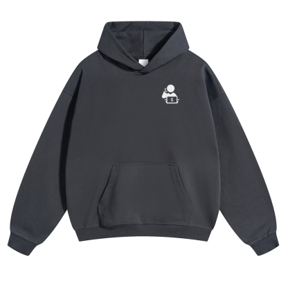 Trader Solid Color Hoodie