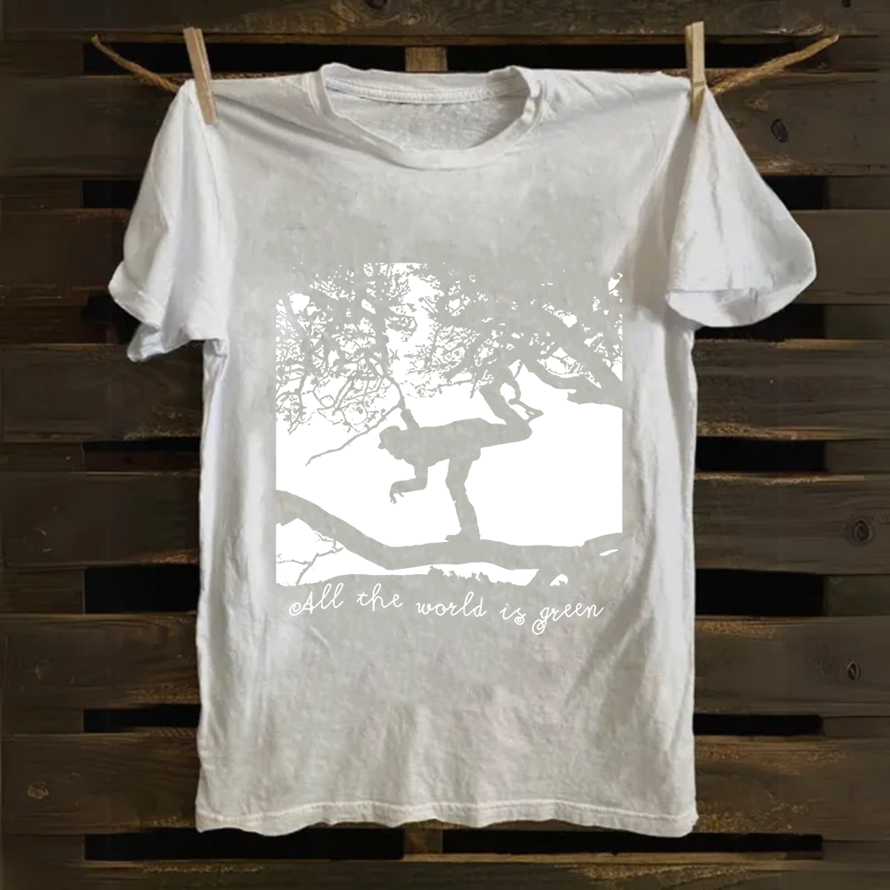 Unisex Vintage  Tom Waits - All the World is Green Music Cotton T-Shirt