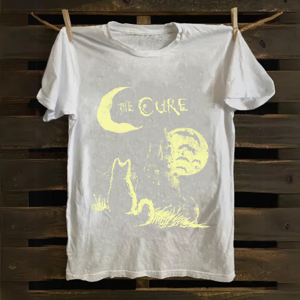 Unisex Vintage The Cure cotton T-Shirt