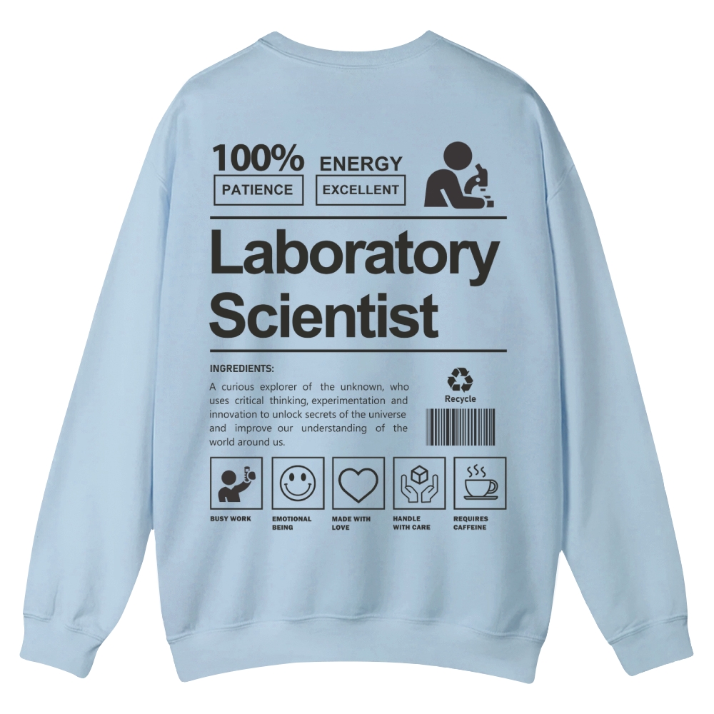 Laboratory Scientist Casual Crewneck Sweatshirt