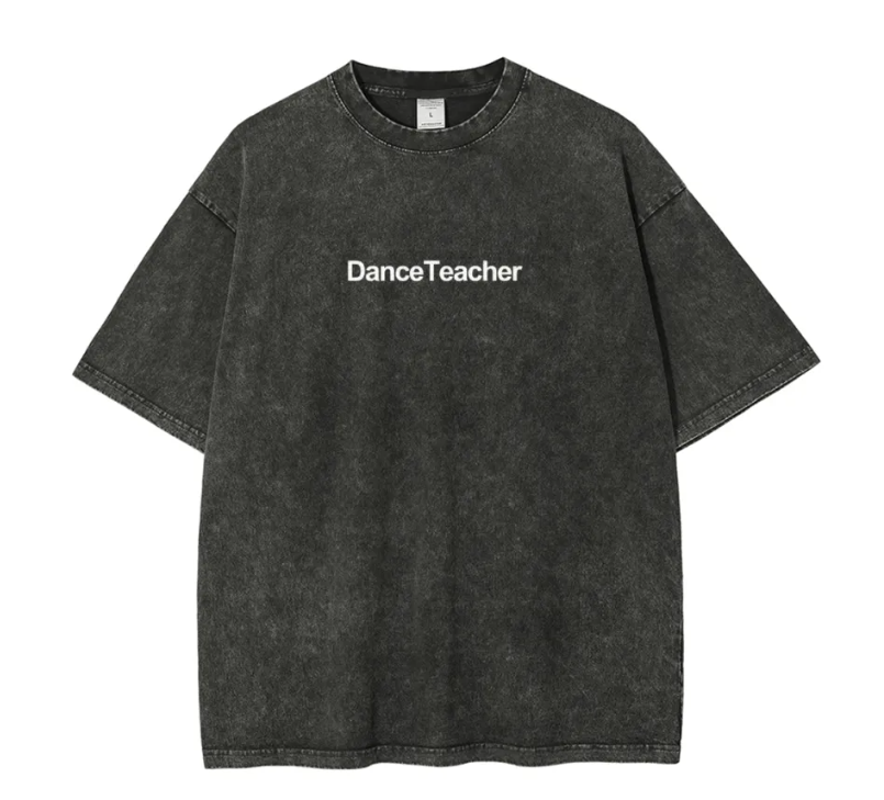 Dance Teacher Unisex Fit Washed T-Shirt wearishow