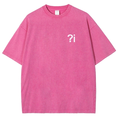 Illustrator Unisex Fit Washed T-Shirt