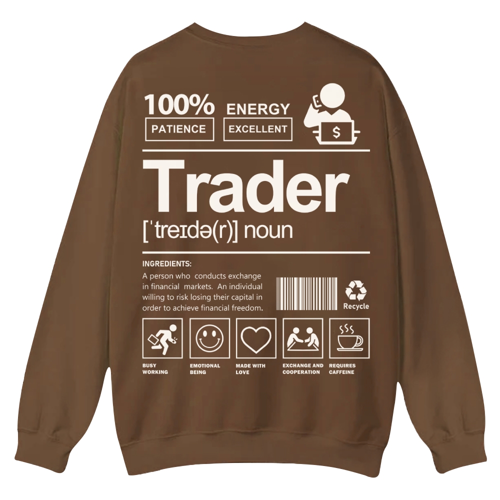 Trader Casual Crewneck Sweatshirt