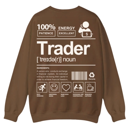Trader Casual Crewneck Sweatshirt