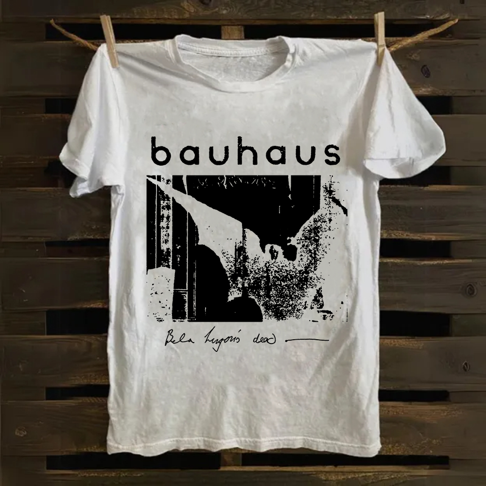 Unisex cotton Bauhaus Rock Band T-Shirt