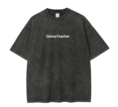 Dance Teacher Unisex Fit Washed T-Shirt wearishow